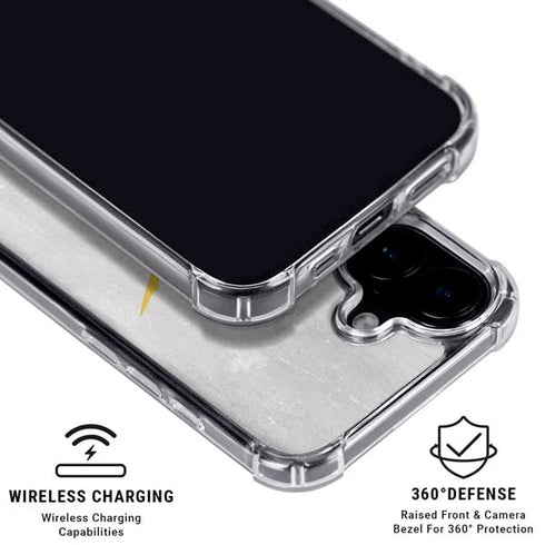 Cyprus Flag Distressed iPhone 16 Clear Case